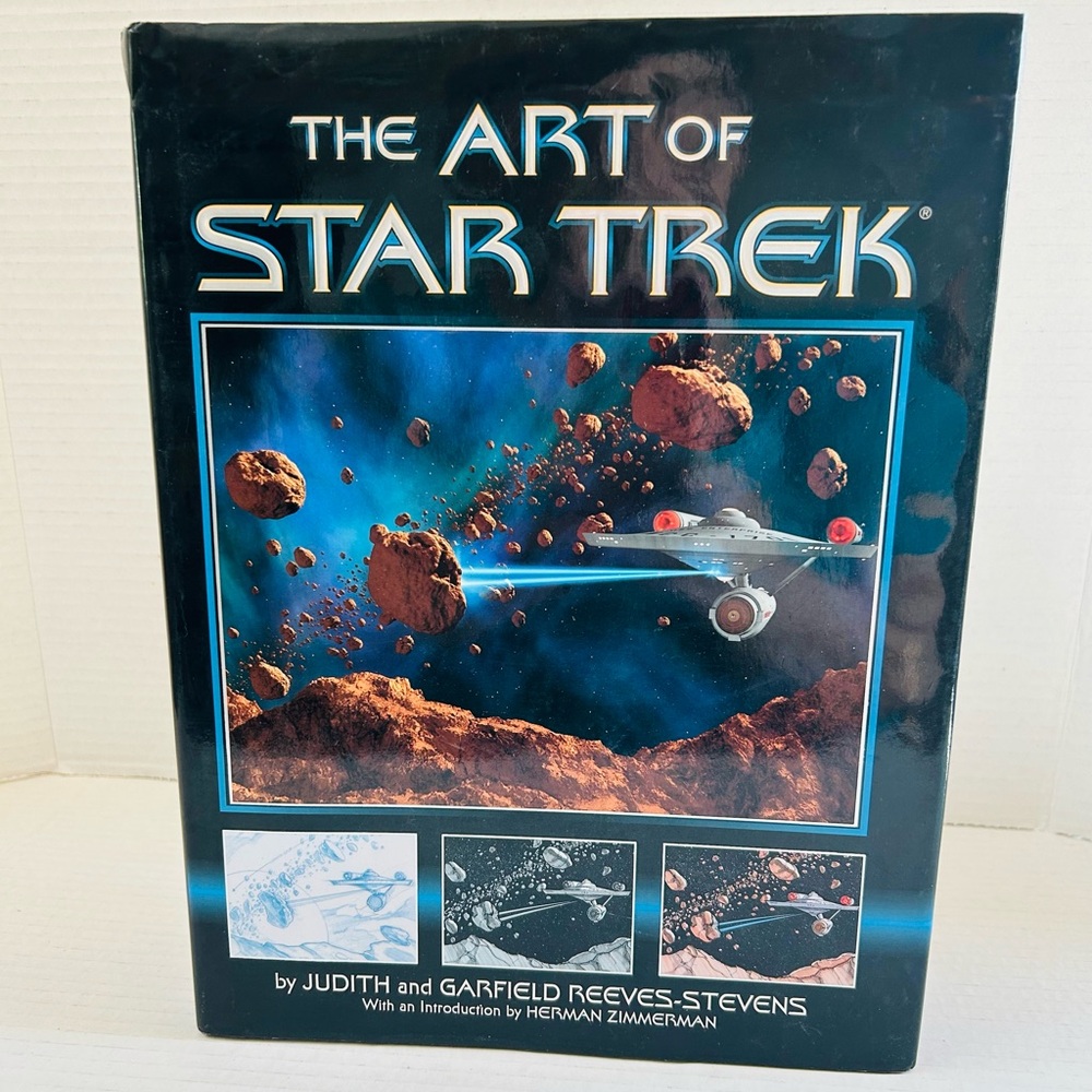 Star Trek Hard Cover Book.
By J&G Reeves-Steven’s.
1995